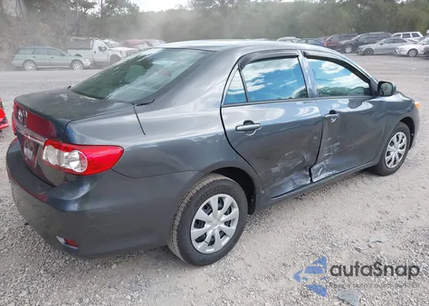 2013 Toyota Corolla L z USA, uszkodzony, nr VIN 2T1BU4EE3DC105166